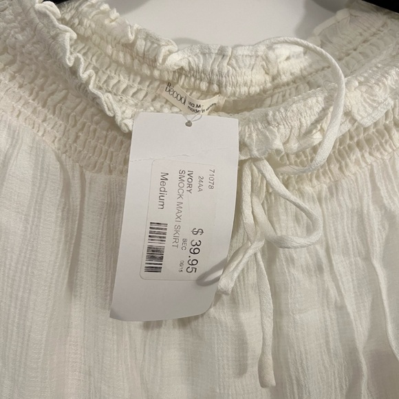 White Maxi Skirt - Picture 2 of 3